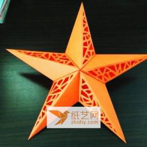 立体纸雕圣诞节镂空星星的制作方法威廉希尔中国官网
