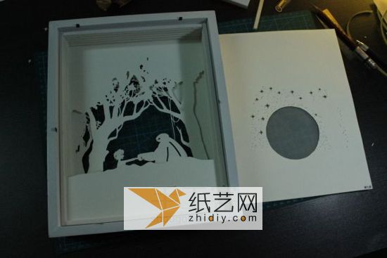 大白光影纸雕灯制作威廉希尔中国官网
 第10步
