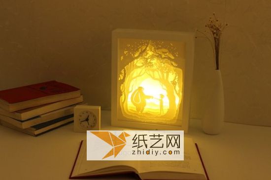 大白光影纸雕灯制作威廉希尔中国官网
 第13步