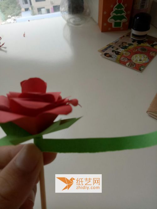 超级简单的玫瑰花做法！ 第28步