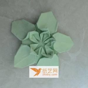 复杂折纸樱花的详细图片威廉希尔中国官网
（转）