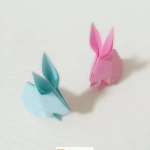 一个非常简单的折纸小兔子折纸图解威廉希尔中国官网
