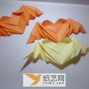 520情人节威廉希尔公司官网
立体带翅膀的折纸心图解威廉希尔中国官网
