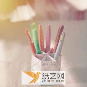 小清新风格的手工威廉希尔中国官网
笔筒教程 如何DIY制作笔筒