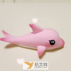 手工粘土海豚的制作教程 卡通小动物用粘土来做