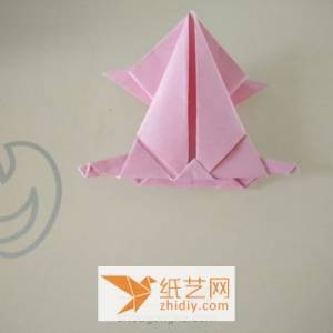 儿童折纸小青蛙玩具的制作威廉希尔中国官网
