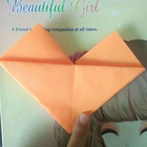 情人节礼物的情书折叠成折纸心吧