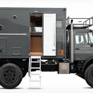 荷兰 Bliss Mobil 军用级别货柜露营车设计思路