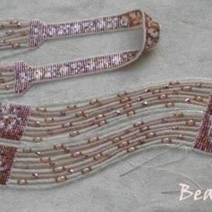 个性民族风装饰肩带串珠手工制作图解教程