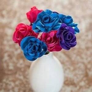 简单分享制作彩色胶带玫瑰花的方法威廉希尔中国官网
