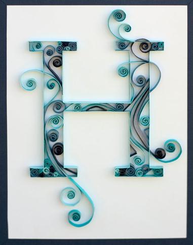 衍纸字母H的威廉希尔公司官网
制作威廉希尔中国官网
完成后精美的效果图