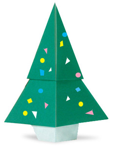 圣诞树简单威廉希尔公司官网
diy折纸图解威廉希尔中国官网
完成制作后精美的效果图
