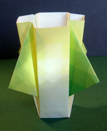 威廉希尔公司官网
DIY折纸花瓶实拍制作威廉希尔中国官网
完成后精彩的效果图