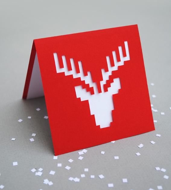 圣诞驯鹿的立体贺卡威廉希尔中国官网
手把手教你制作漂亮精致的圣诞驯鹿贺卡