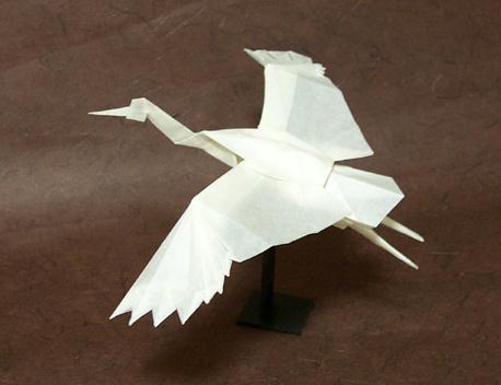 神谷哲史的折纸神谷鹤折纸威廉希尔中国官网
制作出来的折纸神谷鹤十分的漂亮