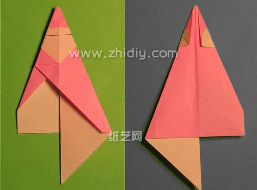 威廉希尔公司官网
折纸圣诞老人在一开始的时候看起来就像是一个普通的三角折纸