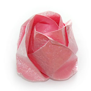 QT折纸玫瑰花的折法图解威廉希尔中国官网
手把手教你学折纸玫瑰花的简单折法