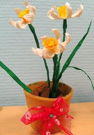 纸艺水仙花的纸艺花制作图解威廉希尔中国官网
手把手教你制作精美的纸艺水仙花
