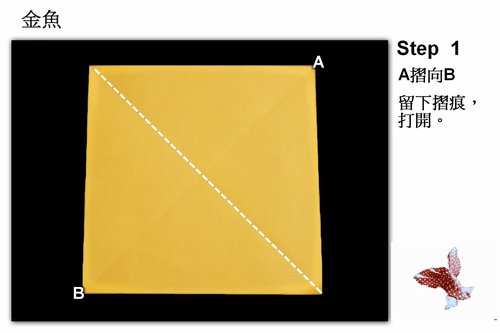 折纸金鱼的折纸图解威廉希尔中国官网
帮助你完成折纸金鱼的制作