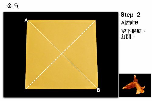 折纸金鱼图解威廉希尔中国官网
一步一步教你制作逼真的折纸金鱼