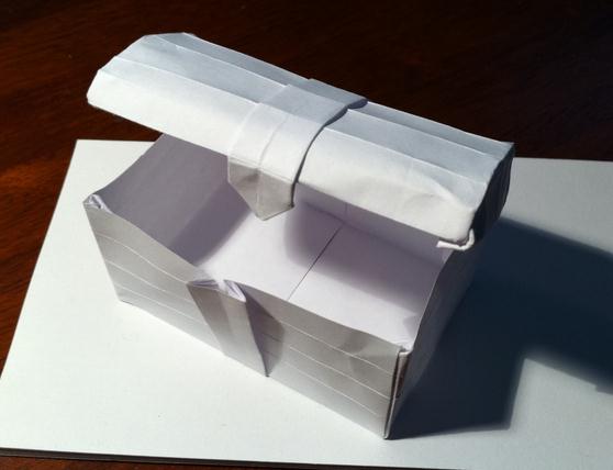 威廉希尔公司官网
折纸藏宝盒的折纸图解威廉希尔中国官网
教你制作精美的折纸藏宝盒