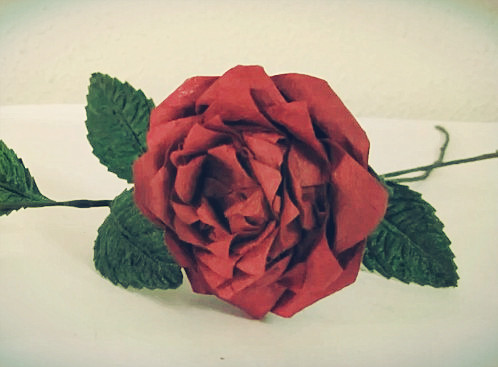 简单的纸玫瑰制作威廉希尔中国官网
手把手教你制作精彩的折纸玫瑰花
