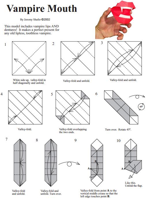 折纸鬼牙的图纸威廉希尔中国官网
帮助你更好的学习万圣节折纸制作