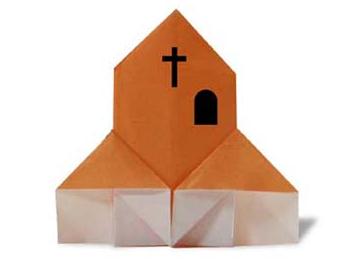 儿童折纸教堂的基本折纸图解威廉希尔中国官网
手把手教你制作简单的折纸教堂