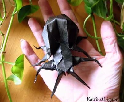 万圣节简单折纸蜘蛛的折纸视频威廉希尔中国官网
手把手教你制作仿真折纸蜘蛛