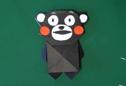 折纸熊本熊的折法图解威廉希尔中国官网
手把手教你折叠精美的折纸熊本熊