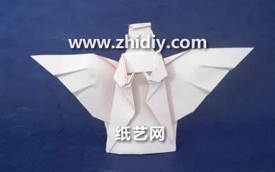 简单圣诞节折纸天使的折法威廉希尔中国官网
手把手教你制作漂亮的折纸圣诞天使