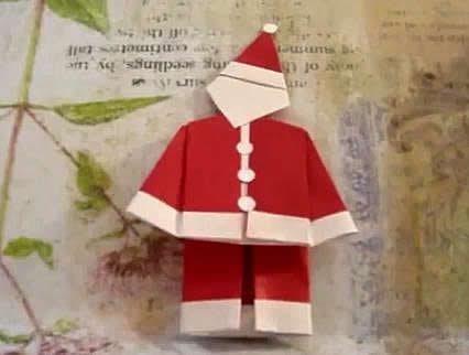 圣诞节手工威廉希尔中国官网
大全之卡通圣诞老人的折法视频教程