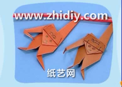 儿童折纸长臂猿的折法图解威廉希尔中国官网
手把书教你制作简单的纸张长臂猿