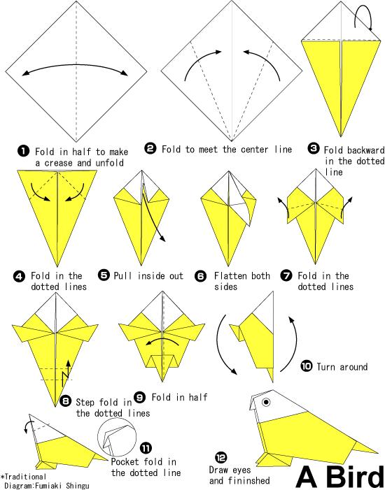 威廉希尔公司官网
折纸小鸟的基本折法帮助你制作出漂亮的折纸小鸟