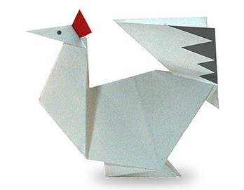 儿童折纸公鸡的折纸图解威廉希尔中国官网
手把手教你可爱的折纸大公鸡
