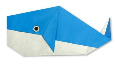 可爱简单的儿童折纸鲸鱼折纸图解威廉希尔中国官网
手把手教你制作折纸鲸鱼