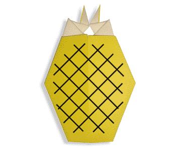 简单的儿童折纸大全图解威廉希尔中国官网
教你制作可爱的折纸菠萝