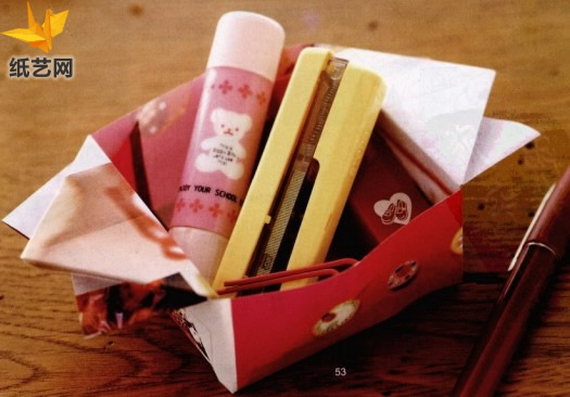 迷你折纸收纳盒折纸图解威廉希尔中国官网
手把手教你制作可爱的折纸收纳盒