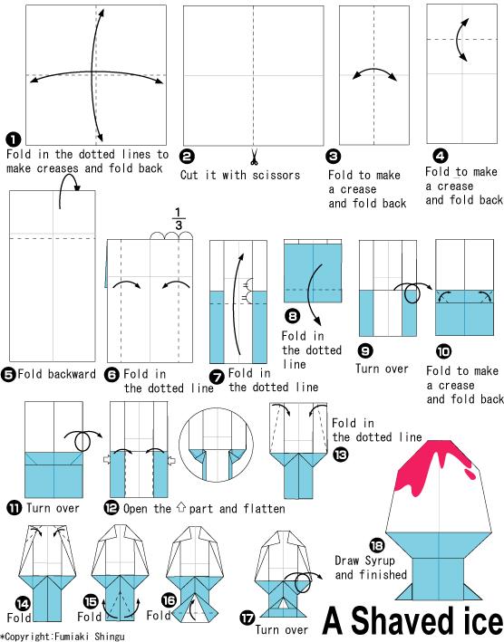 简单威廉希尔公司官网
折纸刨冰的折纸图解威廉希尔中国官网
将告诉你如何快速的完成儿童折纸刨冰的制作