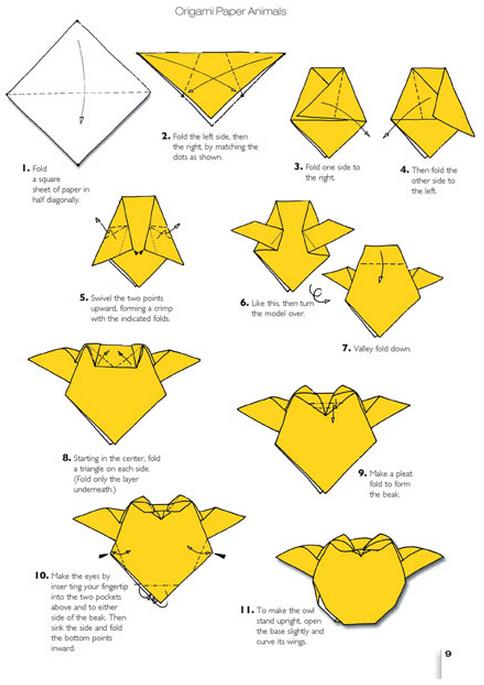 简单折纸猫头鹰的折纸图解威廉希尔中国官网
教你如何制作折纸猫头鹰