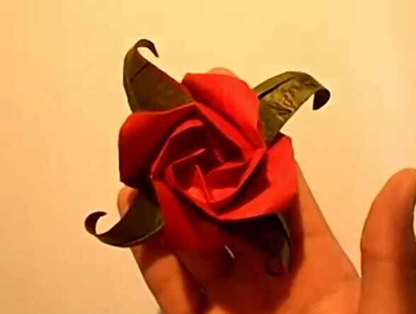新川崎玫瑰花的折法视频教程教你手工威廉希尔中国官网
玫瑰花如何折