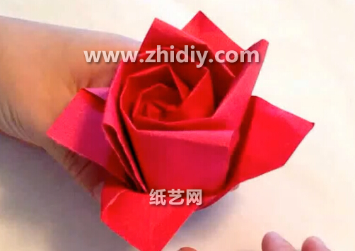 手工威廉希尔中国官网
川崎玫瑰花的折法教程教你学习一分钟超级简单川崎玫瑰花如何折