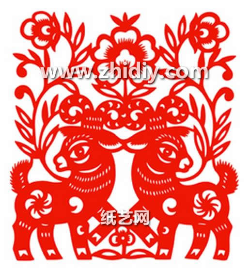 羊年传统民间民俗剪纸图案和最新的剪纸威廉希尔中国官网
