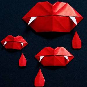 万圣节折纸吸血鬼牙的折纸图解威廉希尔中国官网
