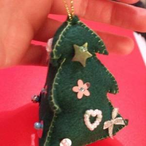 可爱的不织布圣诞树挂饰制作威廉希尔中国官网
