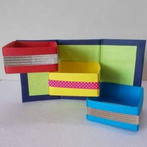 简单实用的立体盒子收纳小柜子制作威廉希尔中国官网
