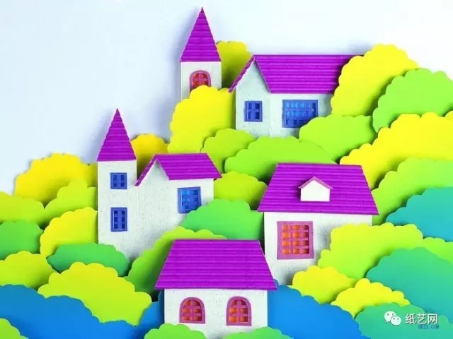 40种纸艺装饰方案！儿童房、游戏角装饰方案！
