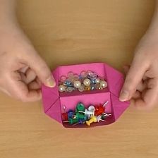 折纸双格盒子收纳盒的折纸视频威廉希尔中国官网
