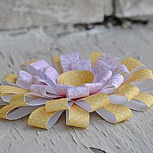 教师节简单手工礼物装饰纸花的快速制作方法教程