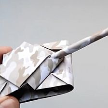 儿童折纸坦克的折纸制作方法威廉希尔中国官网
